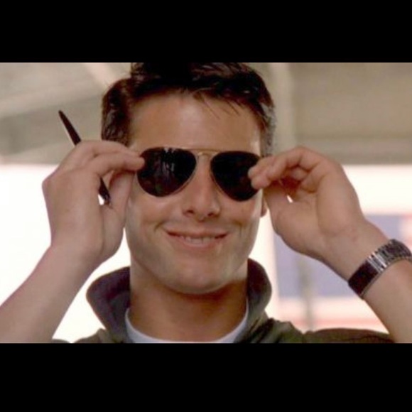 Blue Aviator Sunglasses - Picture 6 of 10